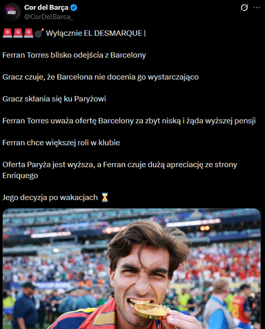 BOMBA! WAŻNY piłkarz Barcelony ZDECYDOWANY NA ODEJŚCIE!